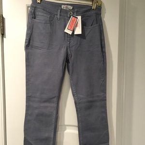 NWT Vineyard Vines Jeans Beautiful Light Grey/Blue Women’s Size 27 Ankle Skinny